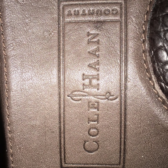 Cole Haan Brown Gator Print Men’s Shoes main image 4